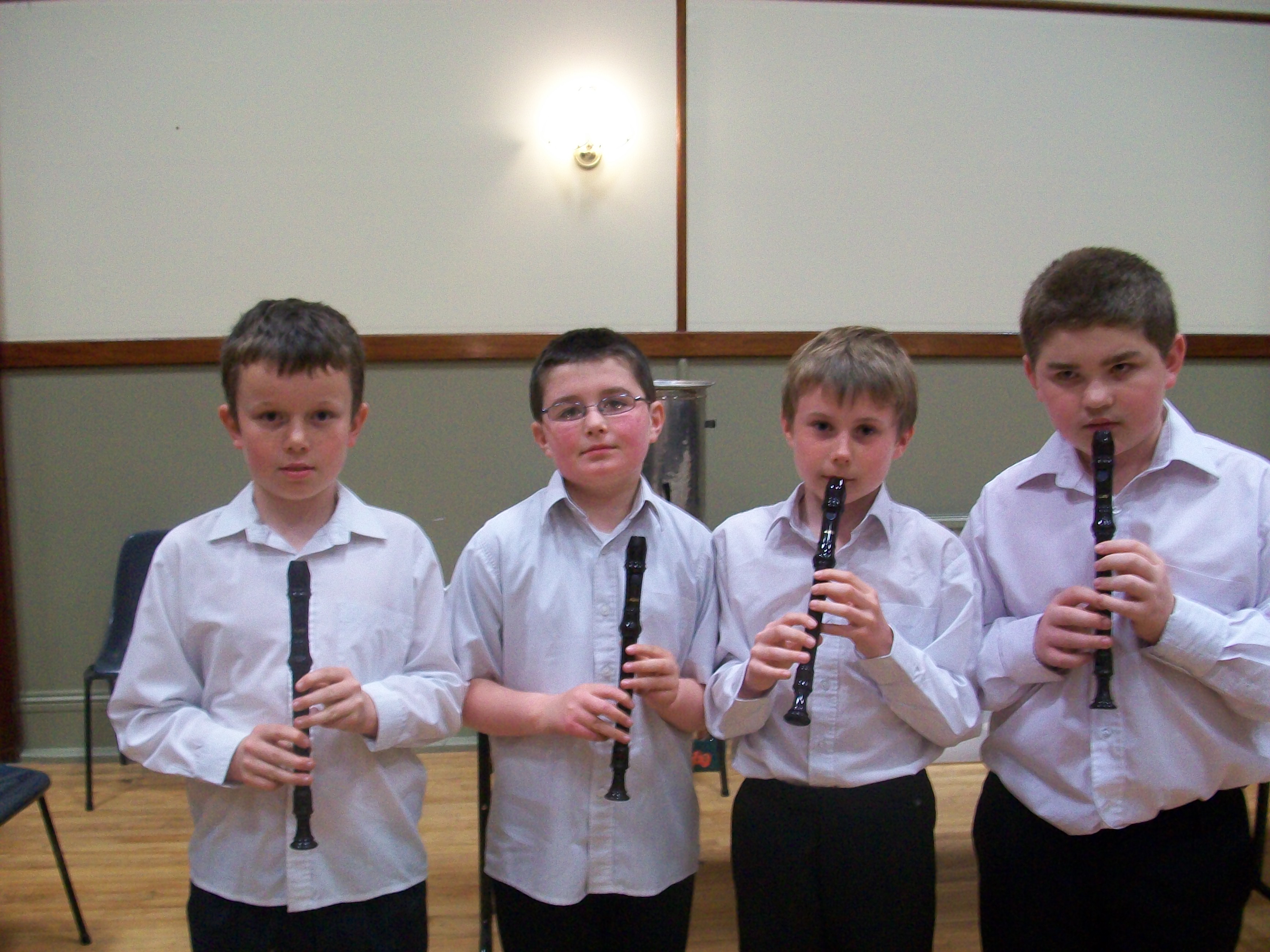 Ardee-Concert-Band-Recorder-Group-members-Barry-CousinsLorcan-ConlonConor-Horan-and-Evin-Kerr-1