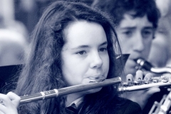 ciara_cousins_playing_flute_bw