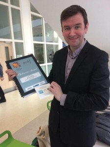 Brendan Breslin with Platinum Certificate